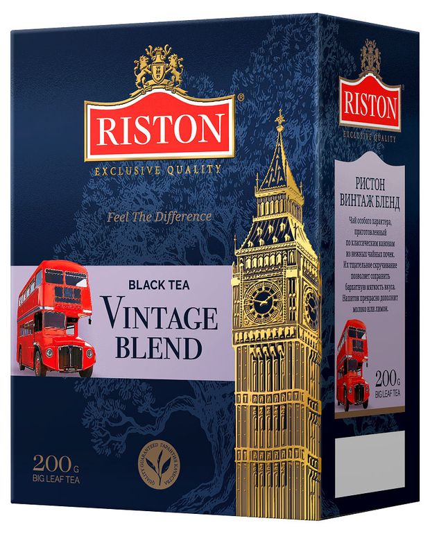 Чай черный RISTON Vintage Blend листовой, 200 г