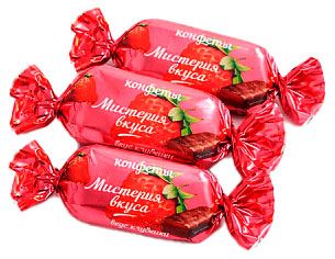 Конфеты Коммунарка Мистерия вкуса Клубника Беларусь, вес