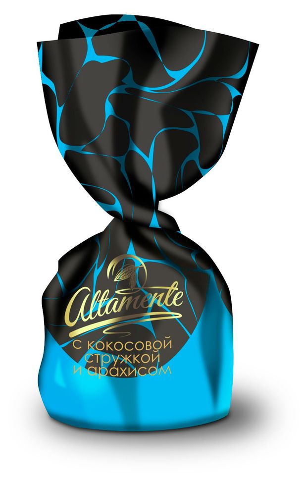Конфеты Altamente с кокосовой стружкой и арахисом, вес