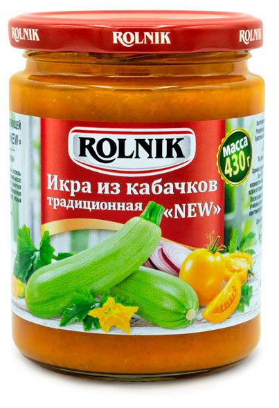 Икра из кабачков Rolnik Традиционная, 430 г