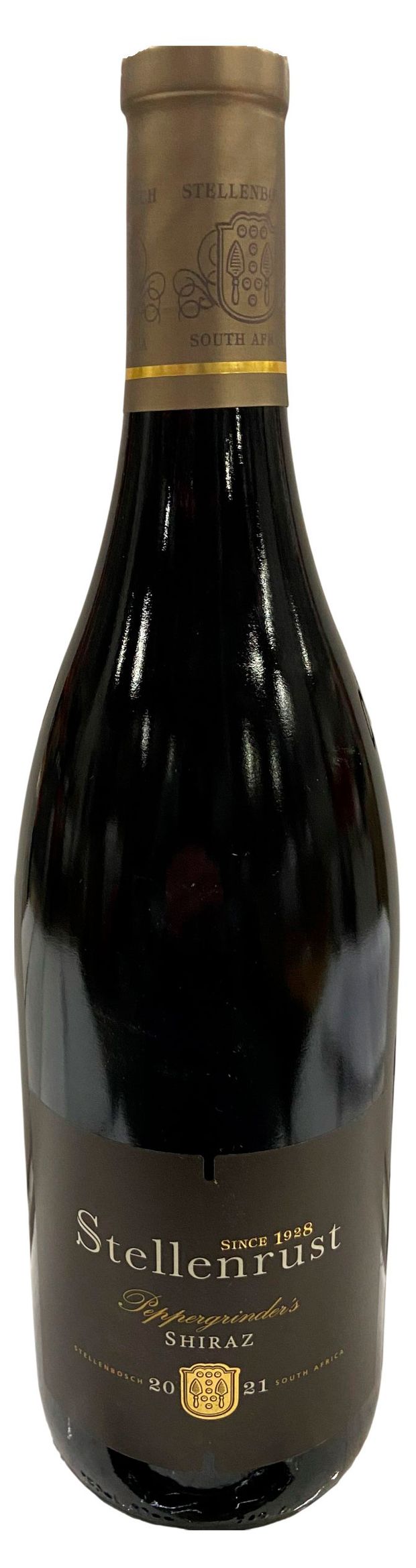 Вино Stellenrust Peppergrinder's Shiraz красное сухое Южная Африка, 0,75 л