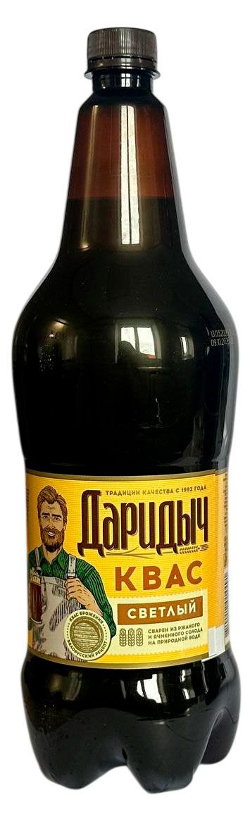 Квас Даридыч светлый, 1,5 л