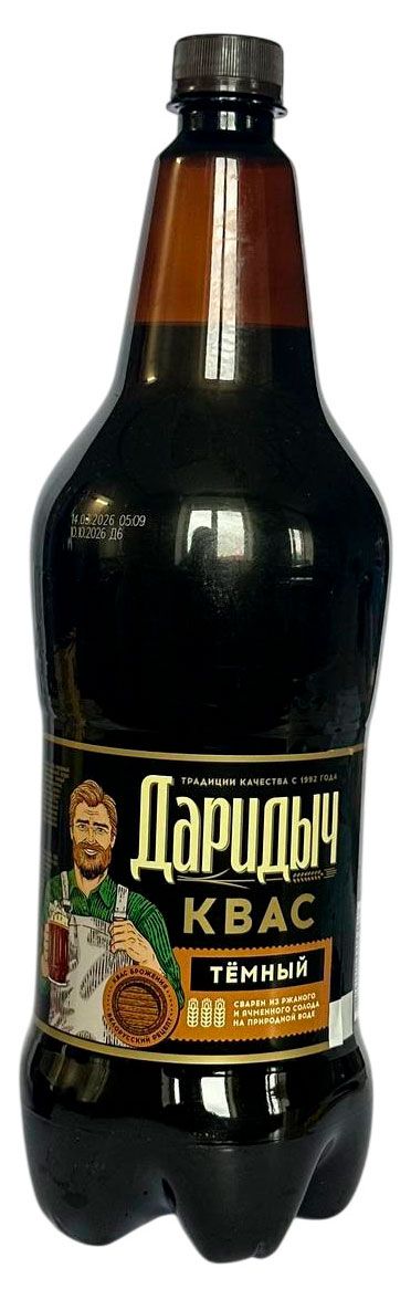 Квас Даридыч темный, 1,5 л
