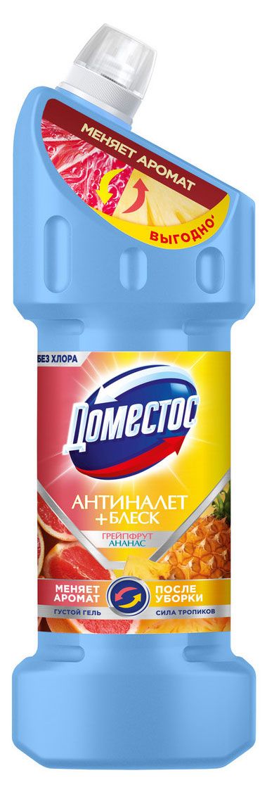 Чистящее средство Доместос Сила тропиков, 1,5 л