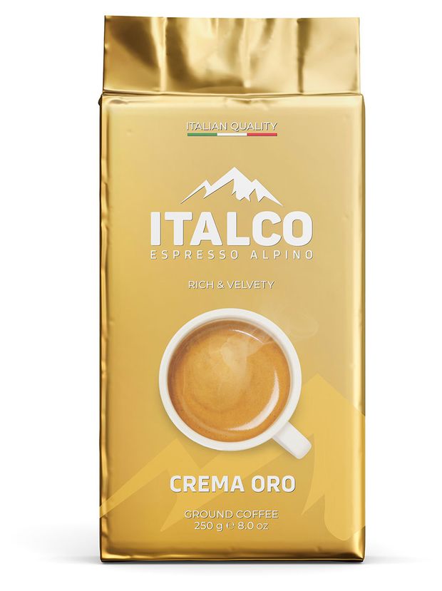 Кофе молотый Italco Espresso Alpino Crema Oro, 250 г
