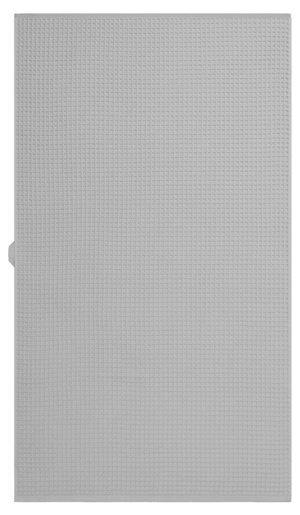 Полотенце рельефное Cleanelly Collection серое, 42х80 см