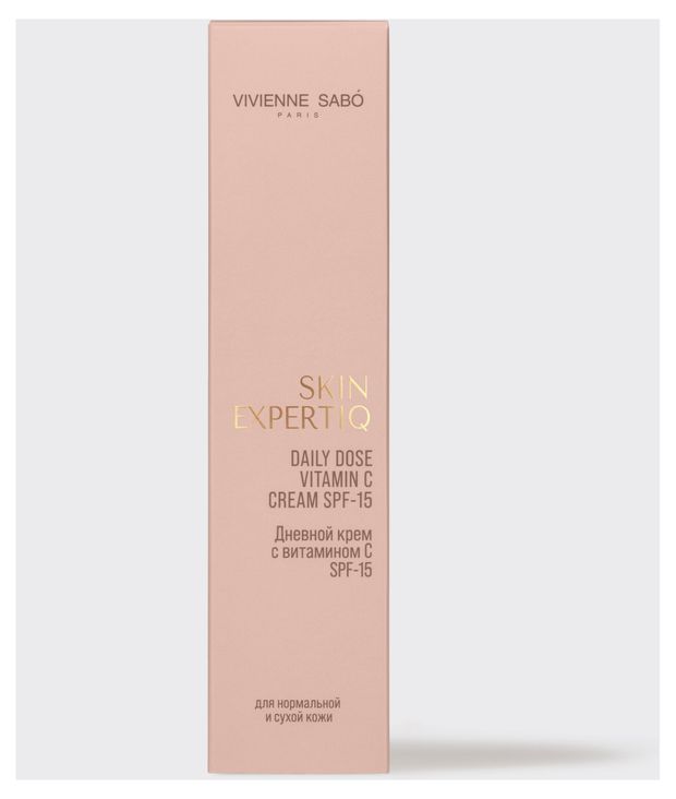 Крем для лица Vivienne Sabo Skin Expertiq SPF15 Дневной c витамином С, 50 мл