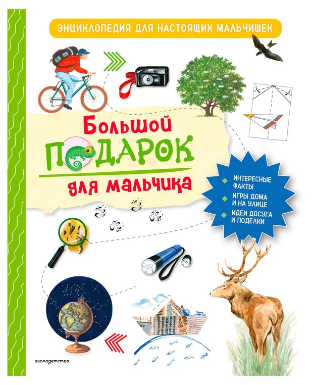 Большой подарок для мальчика. Энциклопедия для настоящих мальчишек, Занонцелли А.