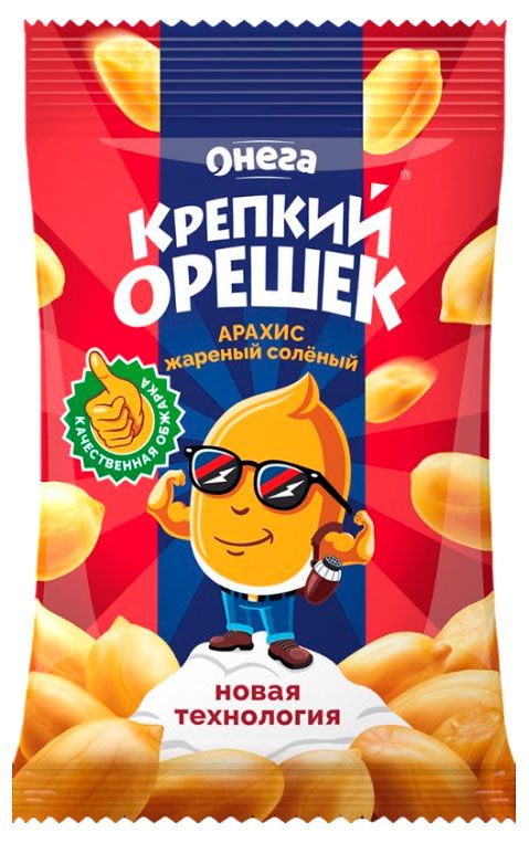 Арахис жареный Онега соленый Беларусь, 80 г