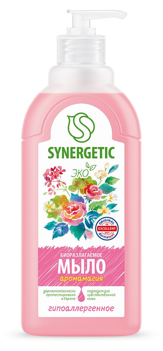 Мыло жидкое Synergetic Аромамагия, 0,5 л