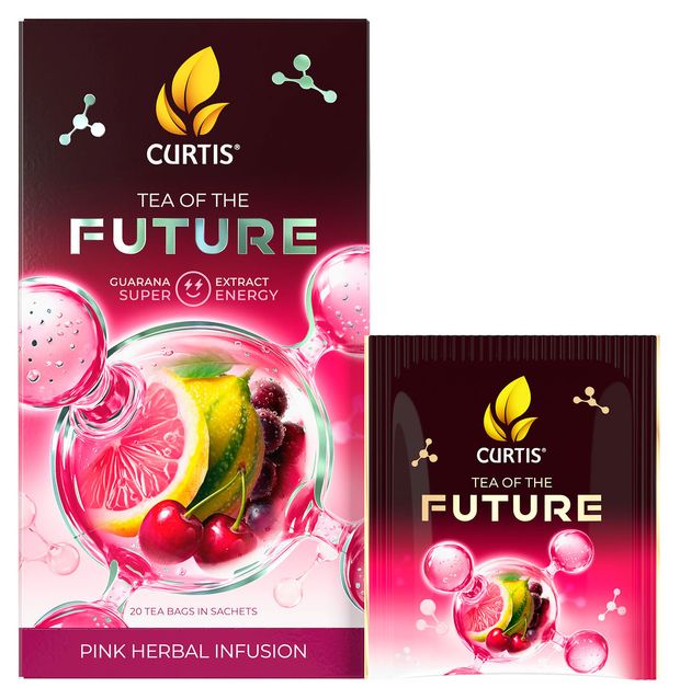 Напиток чайный CURTIS Tea Of The Future SUPER ENERGY, 20 пакетиков