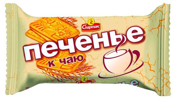 Печенье Спартак к чаю Беларусь, 100 г
