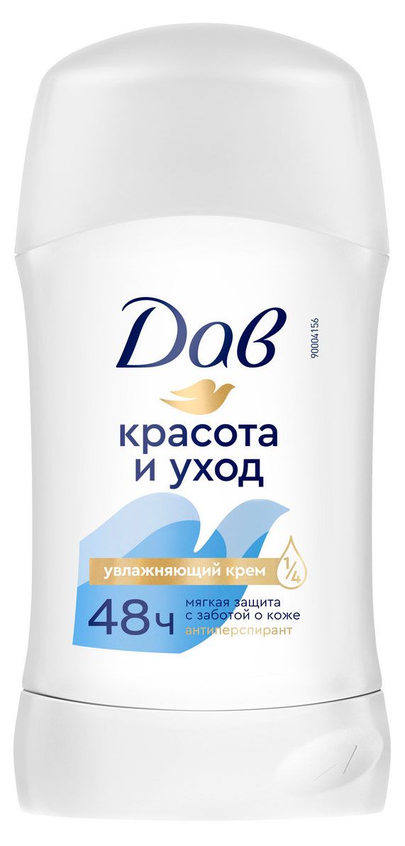 Дезодорант-антиперспирант женский Дав Оригинал Красота и уход твердый стик, 40 мл