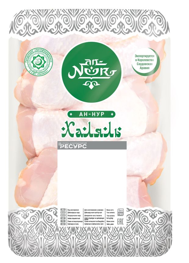 Голень цыпленка-бройлера An-Noor Халяль охлажденная, ~ 1,2 кг