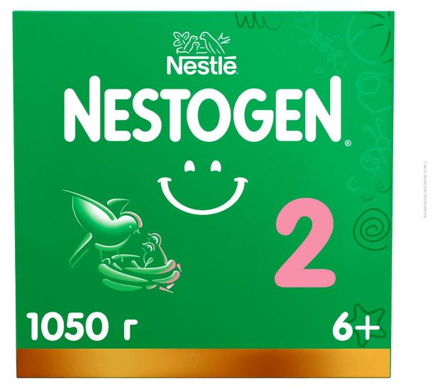 Смесь сухая молочная Nestogen 2 с 6 мес. БЗМЖ, 1,05 кг