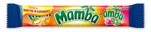 Конфеты жевательные Mamba Германия, 79,5 г