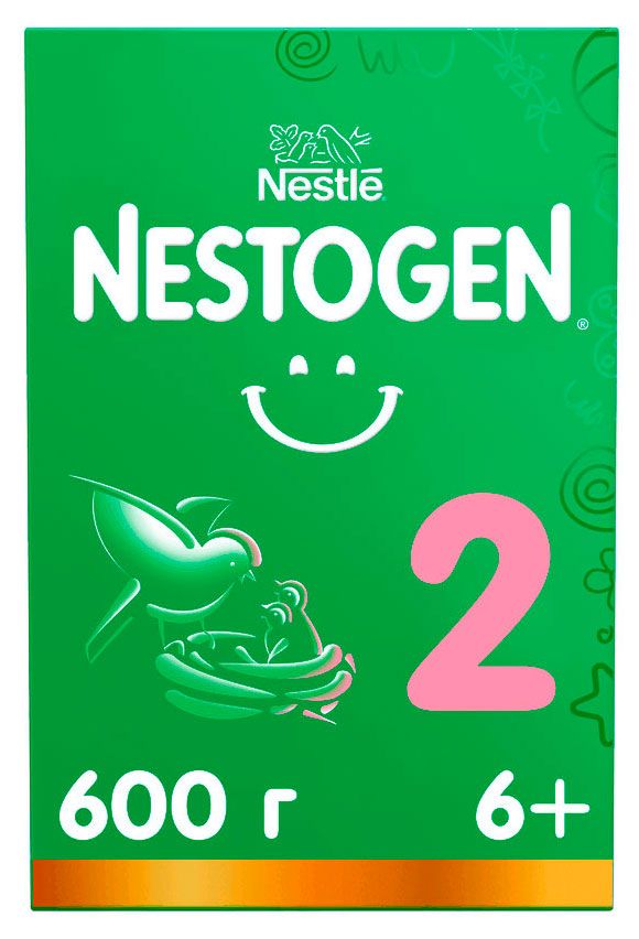 Смесь сухая молочная Nestogen 2 с 6 мес. БЗМЖ, 600 г