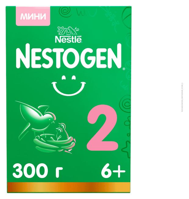 Смесь сухая молочная Nestogen 2 с 6 мес. БЗМЖ, 300 г