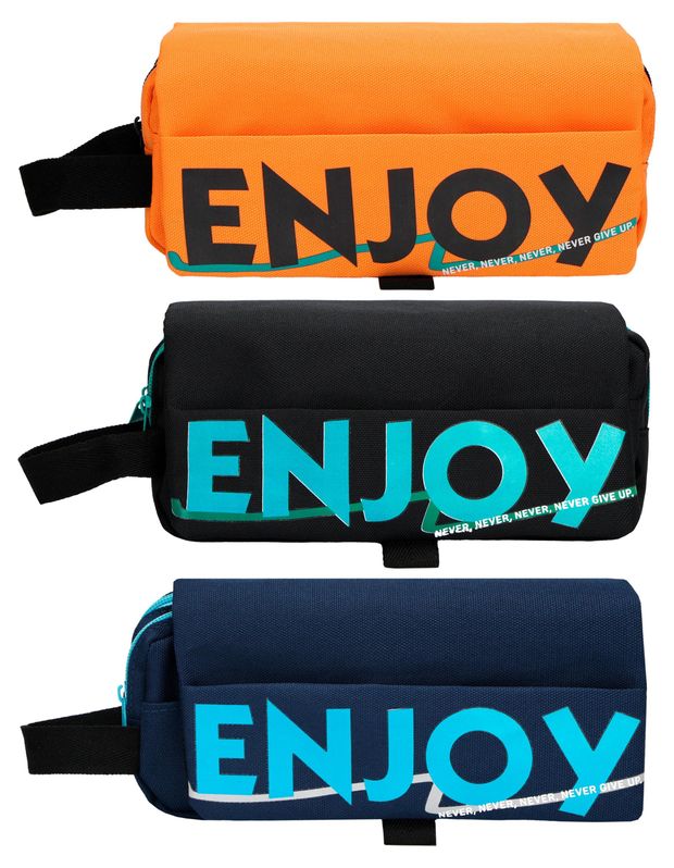 Пенал для мальчика Enjoy 22х10х7,5 см, 1 шт в ассортименте