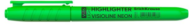 Маркер для выделения текста ErichKrause VisioLine V-15 Классика зеленый, 1 шт