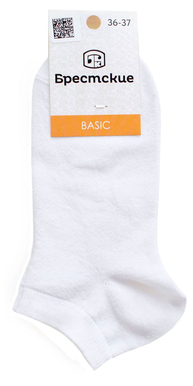 Носки женские Брестские basic белые, р 23