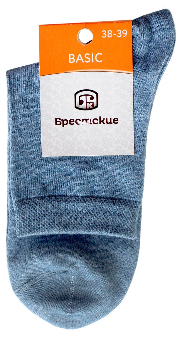 Носки женские Брестские basic джинс, р 25