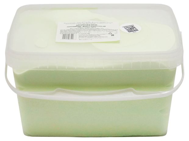 Мороженое сливочное Кубарус Пломбир фисташковый 15% ГОСТ БЗМЖ, 1 кг