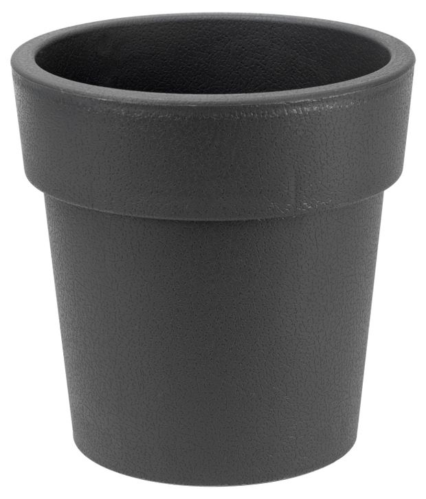 Кашпо для цветов Idea Тубус графит d 15 см, 1,1 л