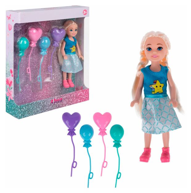 Кукла 1TOY Alisa Little Love с аксессуарами, 14 см