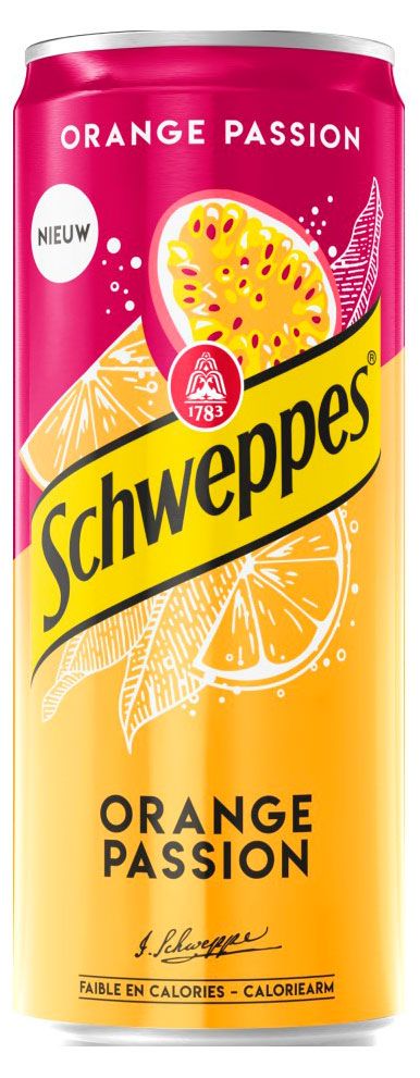 Напиток газированный Schweppes Orange Passion Польша, 330 мл