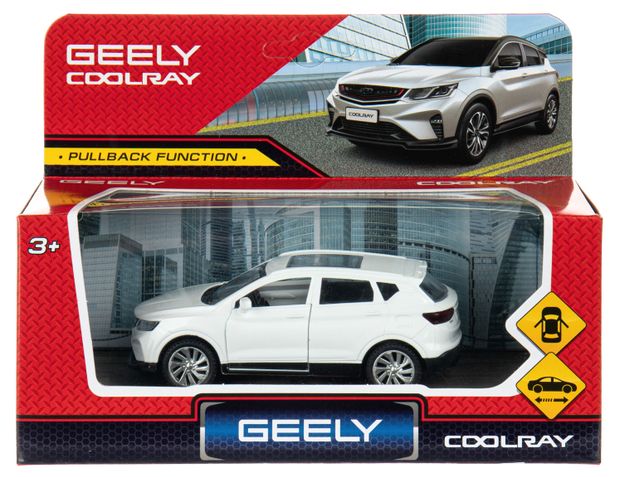 Машинка металлическая Технопарк Geely Coolray 10 см, 1 шт