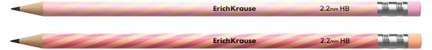 Карандаш чернографитный ErichKrause Prima Cat HB, 1 шт в ассортименте