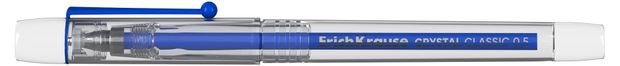 Ручка гелевая ErichKrause Crystal Classic 0,5 мм синяя, 1 шт