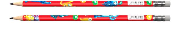 Карандаш чернографитный ErichKrause Jolly Friends HB, 1 шт в ассортименте