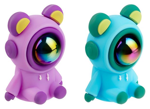 Точилка пластиковая Meshu Cute Bear 1 отверстие, 1 шт в ассортименте