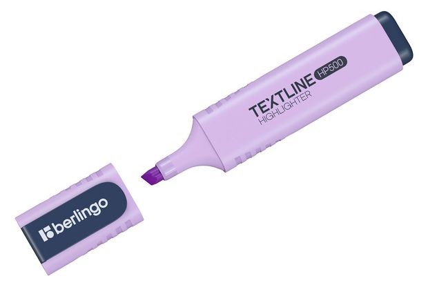 Текстовыделитель Berlingo Textline HP500 лавандовый 1-5 мм, 1 шт