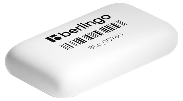 Ластик Berlingo Eraze 760 прямоугольный 44х25х9 мм, 1 шт