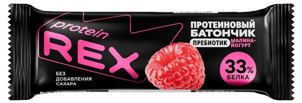Батончик протеиновый ProteinRex малина йогурт, 50 г