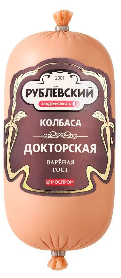 Колбаса вареная Рублёвский Докторская, 400 г