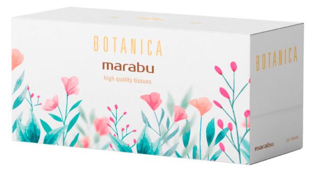 Салфетки бумажные Marabu Botanica, 220 шт