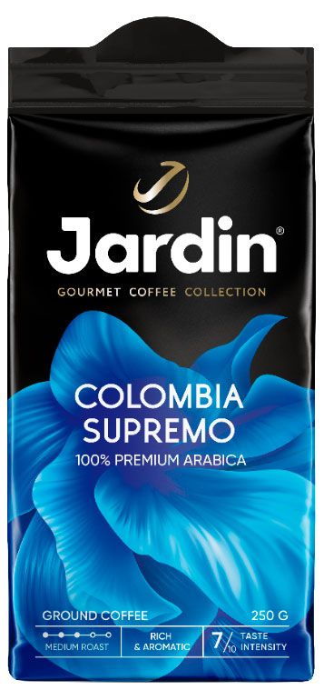 Кофе молотый Jardin Colombia Supremo, 250 г