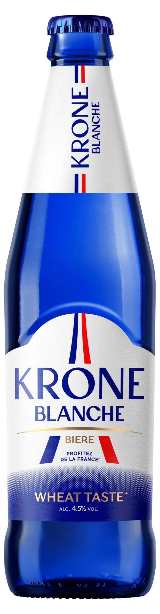 Пивной напиток Krone Blanche Biere пастеризованный, 450 мл