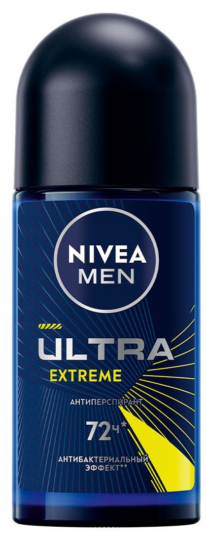 Дезодорант-антиперспирант шариковый NIVEA MEN Ultra Extreme, 50 мл