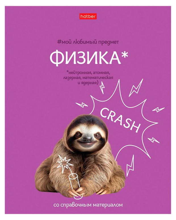 Тетрадь предметная Hatber Физика А5 в клетку, 48 л