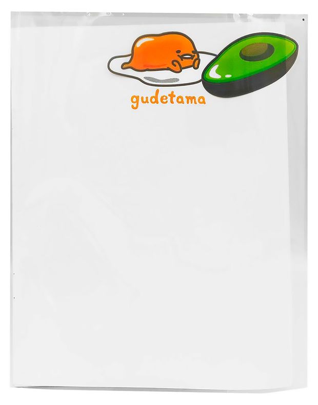 Обложка для тетрадей Centrum Gudetama А5 прозрачная 213х350 мм, 10 шт