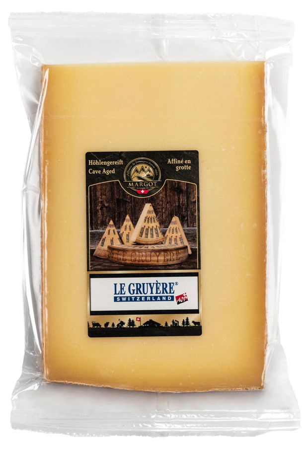 Сыр твердый Грюйер Margot Fromages 49% БЗМЖ Швейцария, 200 г