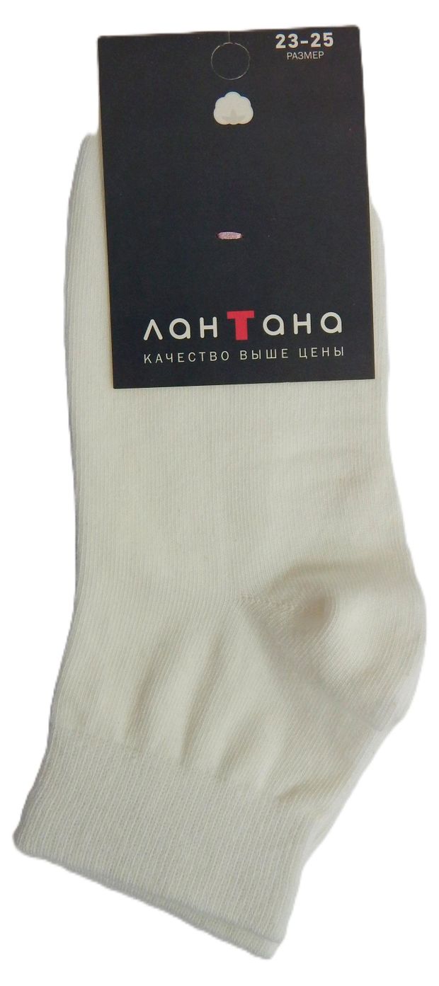 Носки женские Лантана молочные, р.23-25