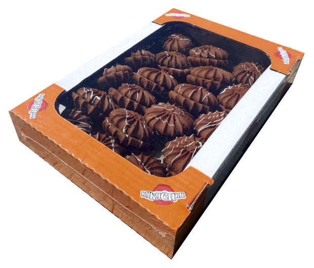Печенье сдобное КУКУСИКИ с какао, 330 г