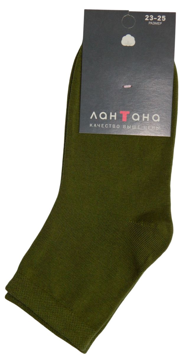 Носки женские Лантана хаки, р.23-25