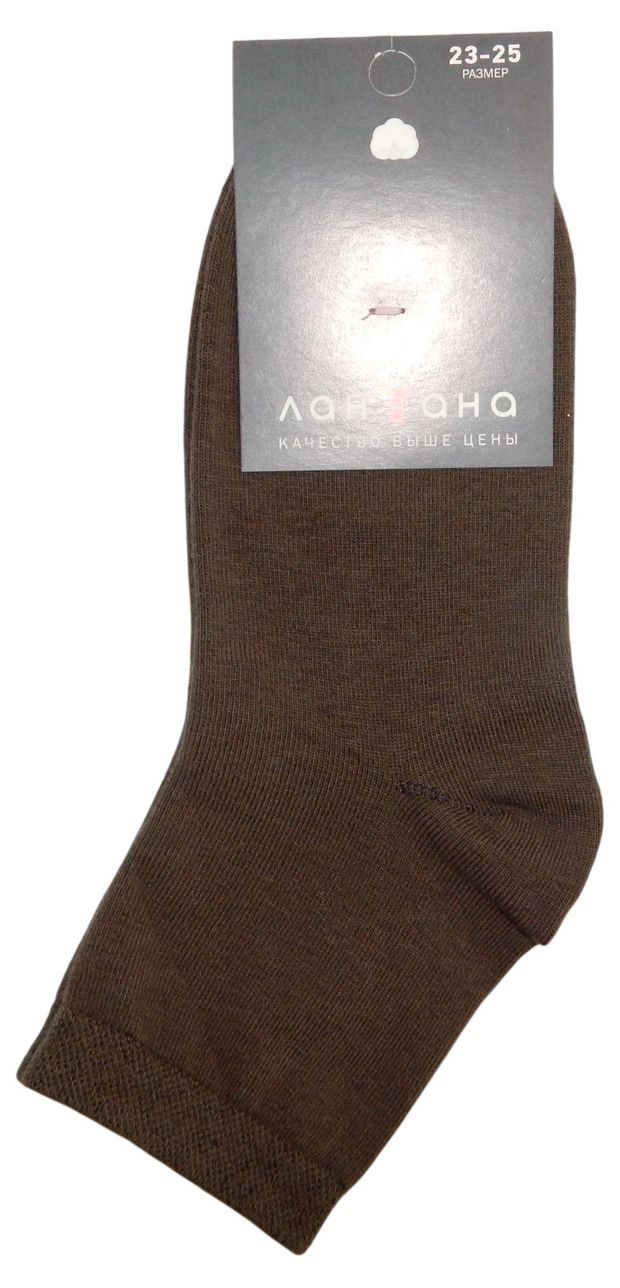 Носки женские Лантана оливковые, р.23-25